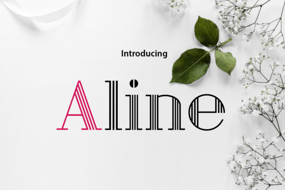 Aline: A Display Font That Commands Campaign Attention