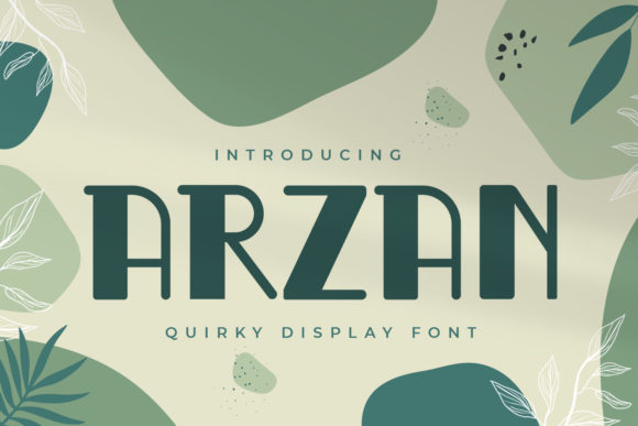 Arzan: A Chunky Display Font That Brings Campaigns to Life