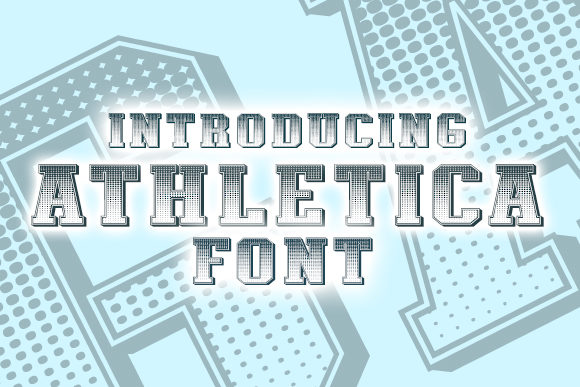 Athletica: A Bold Display Font for Editorial Impact