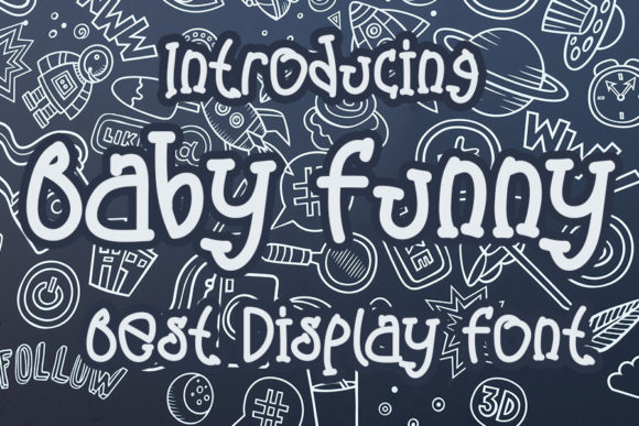 Baby Funny: A Playful Display Font for Campaigns