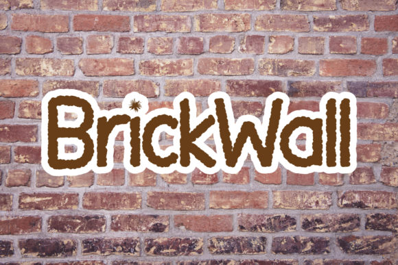 Brickwall: A Bold Display Font for Publishers