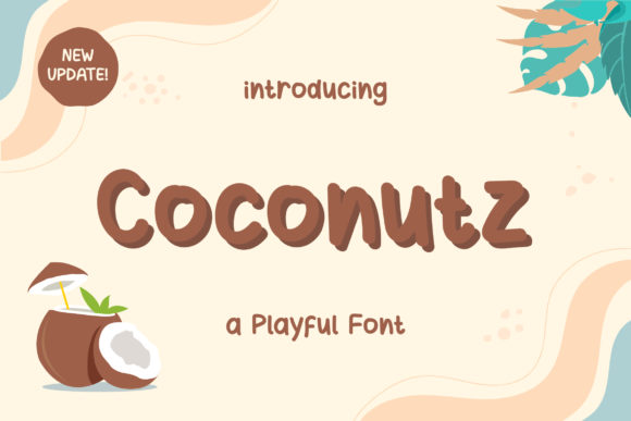 Coconutz: A Playful Font That Makes Your Brand Smile