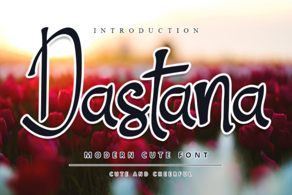 Dastana Font Brings Display Charm to Maker Labels