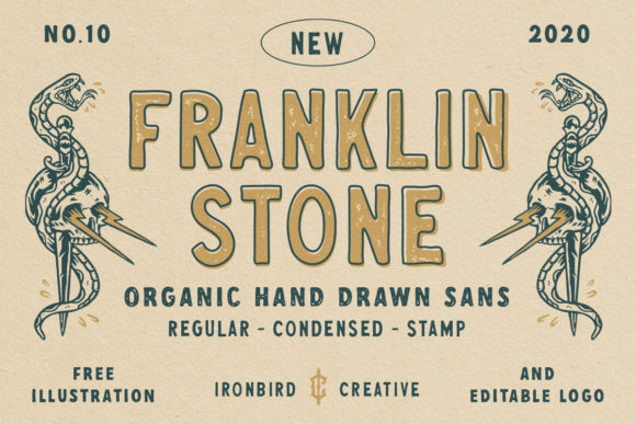 Franklin Stone: A Display Font for Clear Campaign Messaging