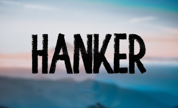 Hanker: A Chunky Display Font for Real Makers