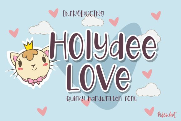 Holydee Love: A Quirky Display Font for Joyful Web Design