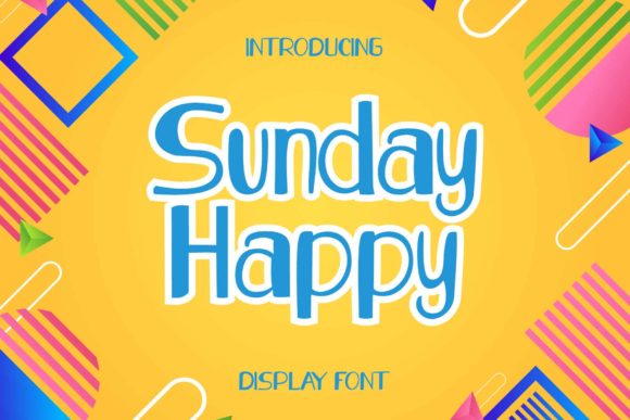 How Sunday Happy Font Refreshes Small Business Branding