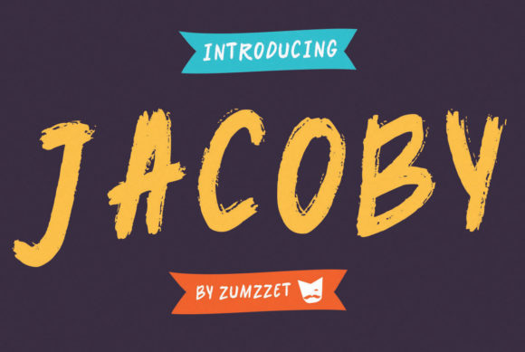 Jacoby: A Cool Display Font for Memorable Branding