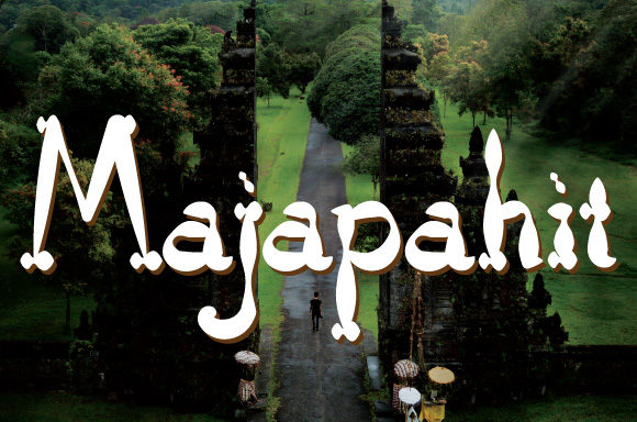 Majapahit: A Display Font That Commands Attention