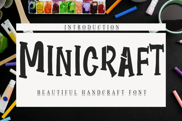 Minicraft Font Brings Charm to Editorial Layouts