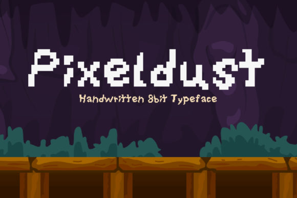 Pixeldust: A Pixel Display Font for Digital Creators