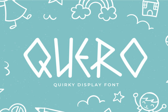 Quero: A Display Font for Digital Designers