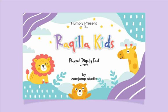 Raqilla Kids: A Playful Display Font for Web Designers
