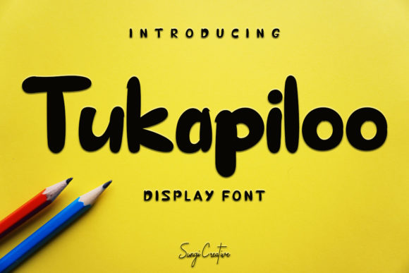 Tukapiloo: A Display Font That Commands the Frame