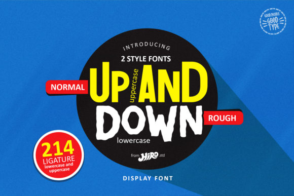 Up and Down: A Powerful Display Typeface for Bold Web Design